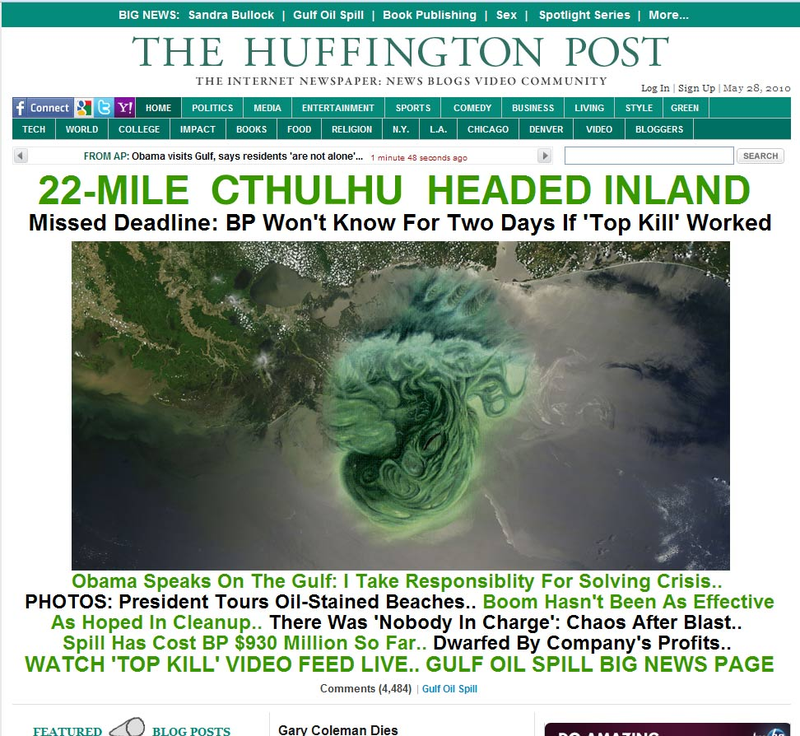 Illustration for article titled BP's oil spill unleashes an outpouring of angry fan art